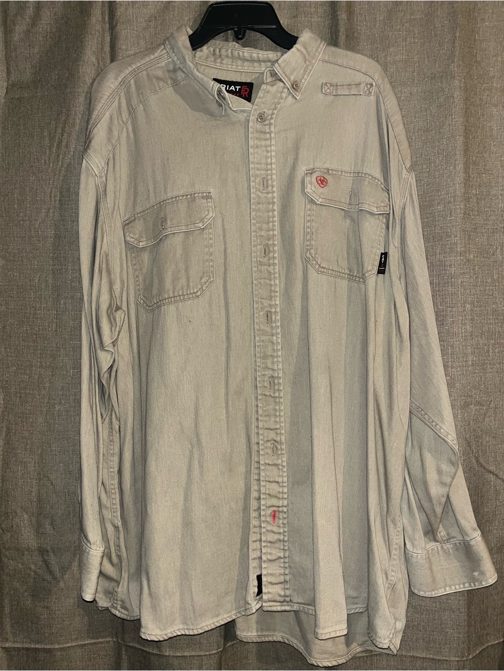 Ariat Men's FR Long-Sleeve Button-Up Work Shirt